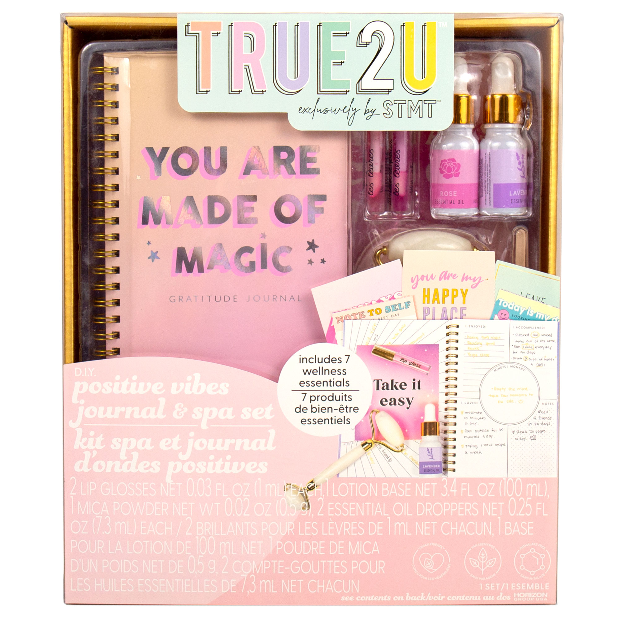 STMT™ True2U™ Positive Vibes Journal & Spa Set
